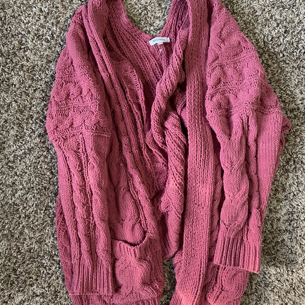 Chenille Cardigan